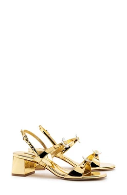 Larroudé Tinx Sandal Gold at Nordstrom,