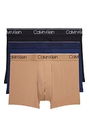 Calvin Klein 3-Pack Low Rise Microfiber Stretch Boxer Briefs at Nordstrom,