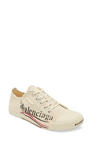 Balenciaga Paris Low Top Sneaker Political Print/White at Nordstrom,