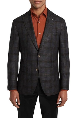 Jack Victor Midland Soft Constructed Wool Blend Sport Coat Grey at Nordstrom,