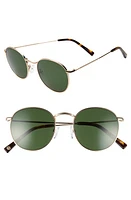 Brightside Charlie 50mm Round Sunglasses in Japanese Gold/Green at Nordstrom