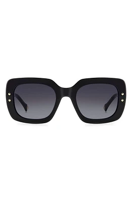 Carolina Herrera 52mm Rectangular Sunglasses in / at Nordstrom