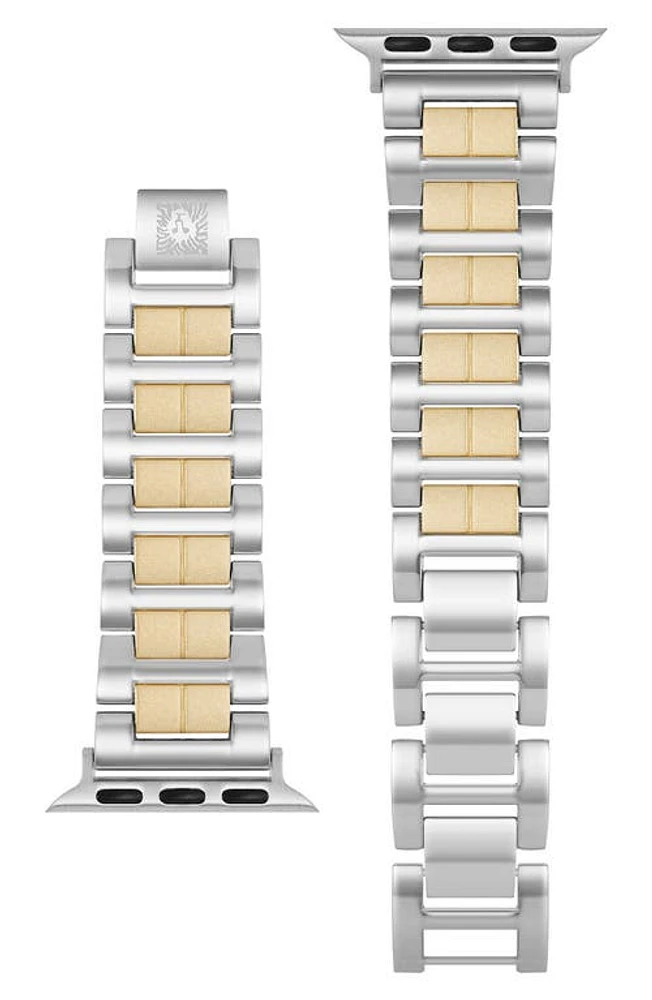 Anne Klein Apple Watch Bracelet Watchband in Twotone at Nordstrom