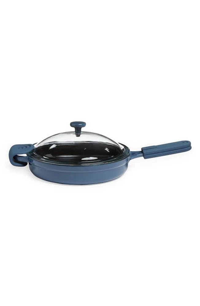 Our Place Cast Iron Always Pan Set in Blue Salt at Nordstrom