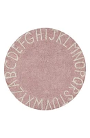 Lorena Canals A to Z Rug in Round Vintage Nude at Nordstrom