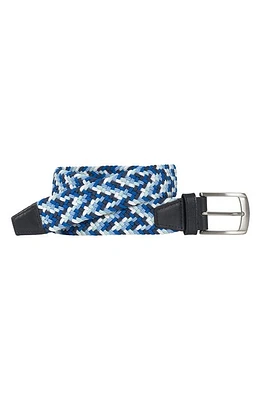 Johnston & Murphy Woven Stretch Knit Belt at Nordstrom