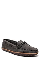 Minnetonka Tie Tread Loafer Grey Ruff at Nordstrom,