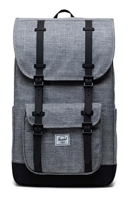 Herschel Supply Co. Little America Backpack in Raven Crosshatch at Nordstrom