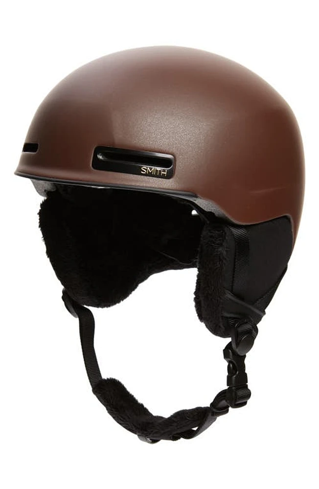 Smith Allure Snow Helmet with MIPS in Matte Metallic Sepia at Nordstrom, Size Small