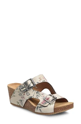 Comfortiva Emah Wedge Sandal Pale Olive at Nordstrom,