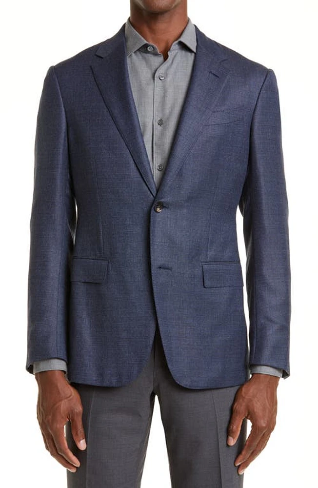 ZEGNA Trofeo Wool Sport Coat Navy at Nordstrom, Us