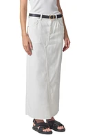 Citizens of Humanity Circolo Reworked Denim Maxi Skirt Cannoli at Nordstrom,