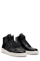 AllSaints Pro High Top Sneaker Black at Nordstrom,