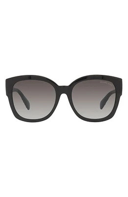 Michael Kors Baja 56mm Gradient Square Sunglasses in Black at Nordstrom