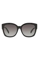 Michael Kors Baja 56mm Gradient Square Sunglasses in Black at Nordstrom