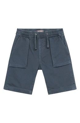 DL1961 Kids' Jackson Knit Denim Shorts in Dark Stone Blue at Nordstrom, Size 16