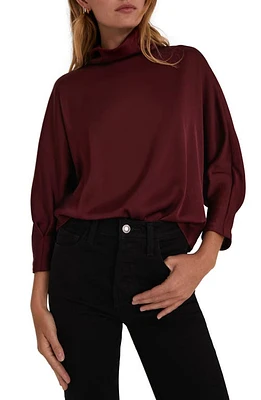 Favorite Daughter The Beverly Cowl Neck Top in Maroon at Nordstrom, Size X-Small