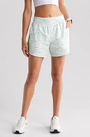 zella Ace Ripple Print Pocket Track Shorts at Nordstrom,