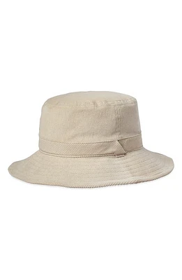 Brixton Petra Packable Bucket Hat Whitecap at Nordstrom,