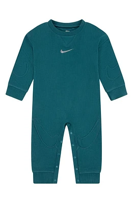 Nike Ready Set Organic Cotton Rib Coveralls at Nordstrom,