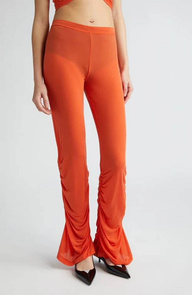 MACCAPANI The Ruched Pants Orange at Nordstrom,