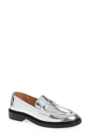 Madewell The Vernon Loafer Silver at Nordstrom,