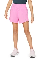 Nike Kids' Dri-FIT One Training Shorts Playful Pink/White at