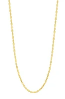 Bony Levy 14K Gold Mini Anchor Chain Necklace in 14K Yellow Gold at Nordstrom, Size 18