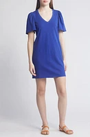 Nation LTD Mallory Flutter Sleeve T-Shirt Dress at Nordstrom,