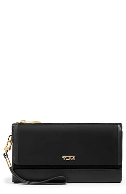 Tumi Travel Wallet in Black/Gold at Nordstrom