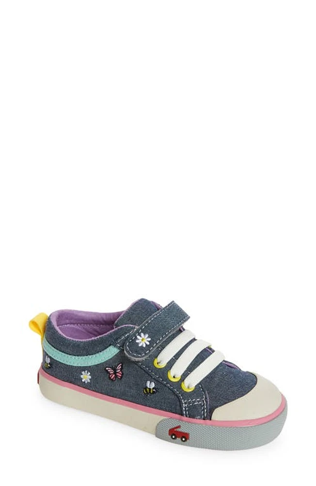 See Kai Run Kids' Kristen Sneaker in Chambray Garden at Nordstrom, Size 10 M