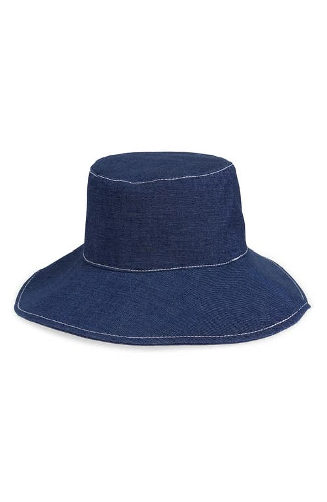 Nordstrom Denim Bucket Hat in Blue Dark at Nordstrom