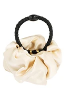 L. Erickson Super Scrunch Ponytail Holder in Sand Dollar at Nordstrom