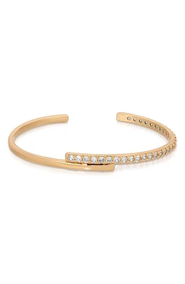 Ettika Cubic Zirconia Cuff Bracelet in Gold at Nordstrom