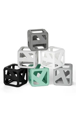 MUNCH MITT 6-Piece Stack & Chew Playset in Monochrome at Nordstrom