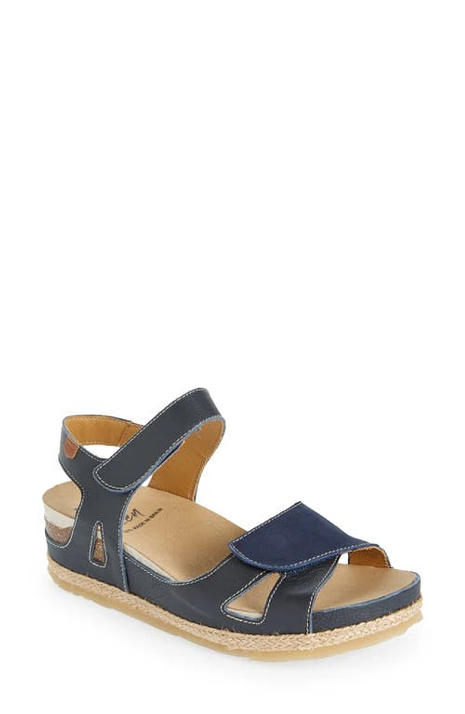 On Foot Cynara Espadrille Sandal Marino Navy at Nordstrom,