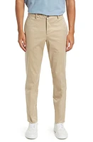 Berle Charleston Khakis Flat Front Stretch Twill Pants at Nordstrom,