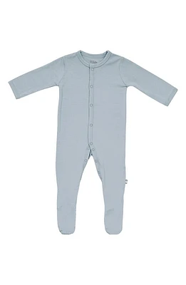 Kyte BABY Snap-Up Footie in Fog at Nordstrom