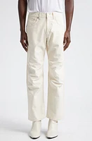 John Elliott Emilio Cotton Work Pants Natural at Nordstrom,