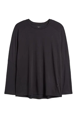 Focus-T Long Sleeve Performance Running T-Shirt Black at Nordstrom,