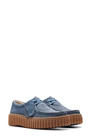 Clarks(r) Torhill Bee Chukka Sneaker Blue Nubuck at Nordstrom,