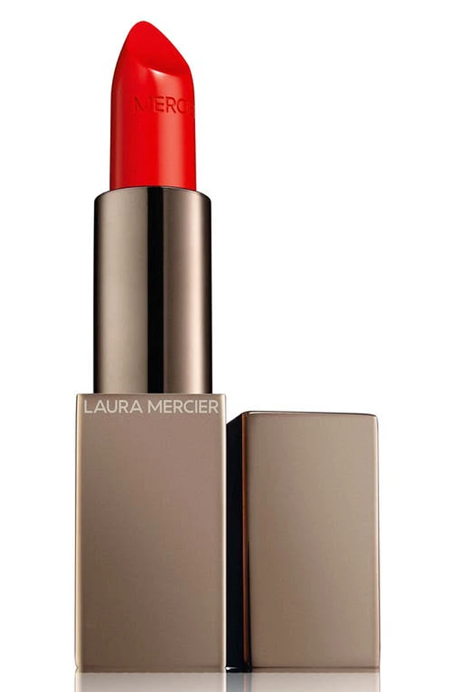 Laura Mercier Rouge Essentiel Silky Crème Lipstick in Coral Vif at Nordstrom