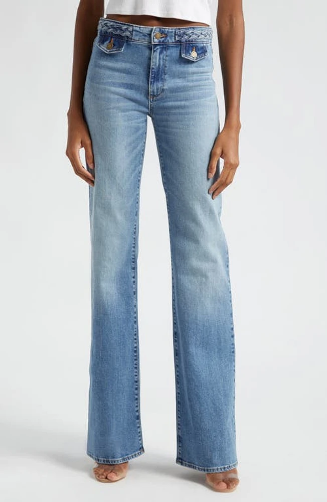 Ramy Brook Itzel Wide Leg Jeans Light Wash at Nordstrom,