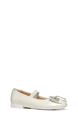 Geox Kids' Plie Ballet Flat White at Nordstrom,