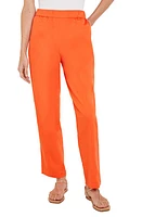 Misook Woven Straight Leg Pants Spice at Nordstrom,