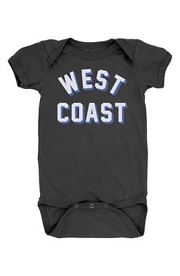 Feather 4 Arrow West Coast Cotton Bodysuit in Black at Nordstrom, Size Newborn