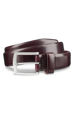 Allen Edmonds Midland Ave. Leather Belt Oxblood at Nordstrom,