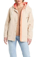 Kate Spade New York water resistant hooded raincoat at Nordstrom,