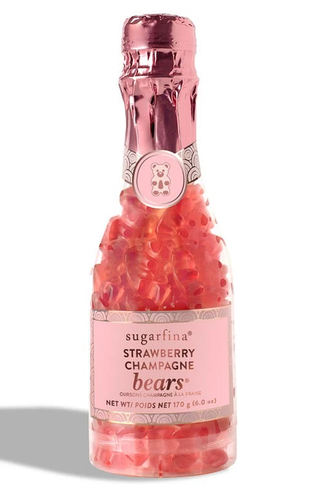 sugarfina Strawberry Champagne Bears Candy in Pink at Nordstrom