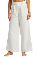 Billabong Tailor Made Wide Leg Cotton Pants Salt Crystal at Nordstrom,